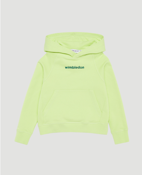Kids Hooded Sweatshirt - Lime